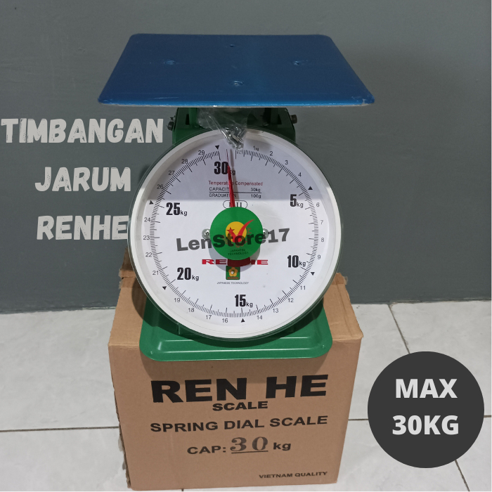 Timbangan Duduk Jarum RENHE 30 KG