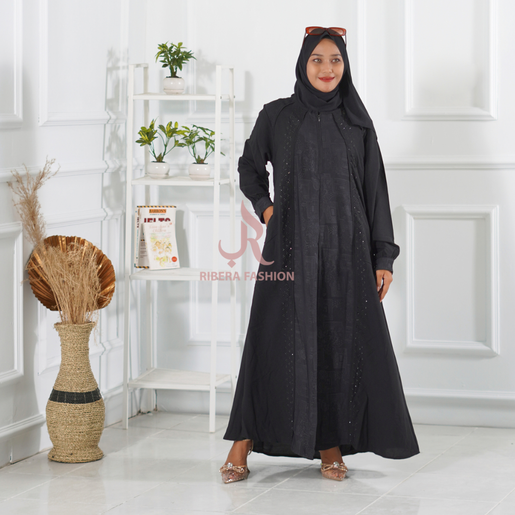 Gamis Abaya Arab Saudi Naira By RIBERA FASHION