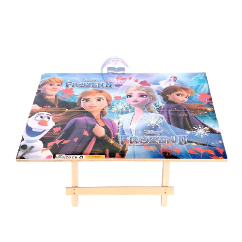 MEJA BELAJAR MEJA LIPAT KAYU SILANG PERSEGI KARAKTER / MEJA BELAJAR LIPAT KAYU KUALITAS BAGUS / MEJA