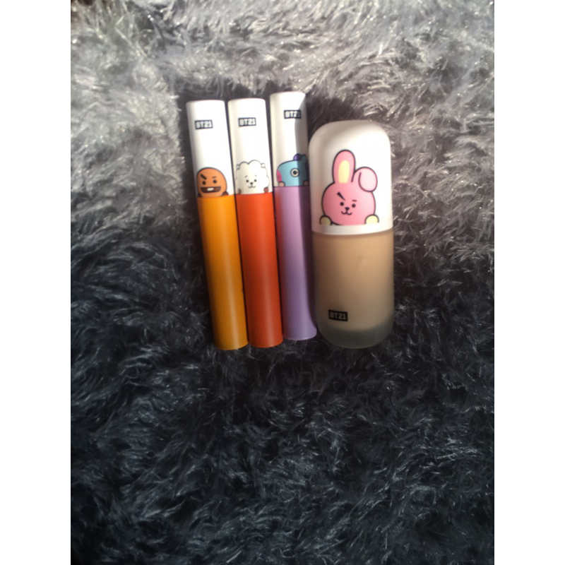 VT COSMETIC X BT21 LIPCREAM,FOUNDI