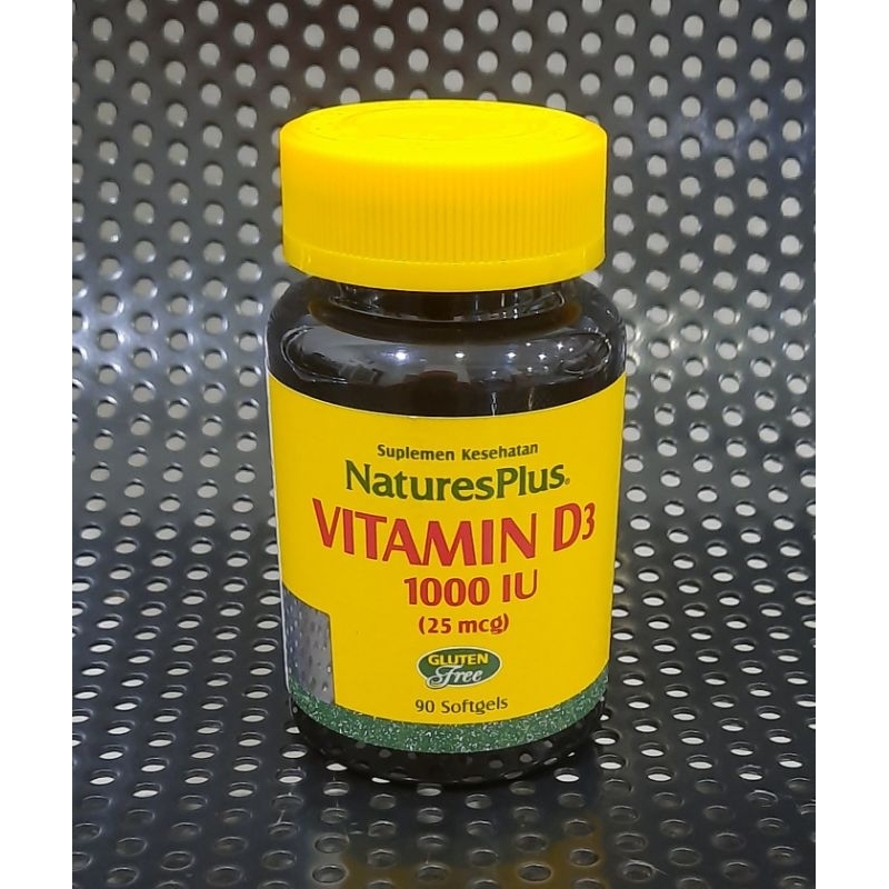 Natures Plus Vitamin D3 1000iu @90