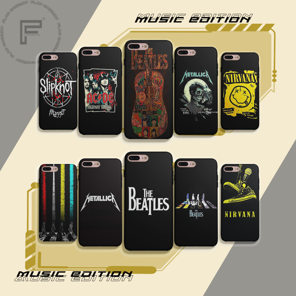 Custom Case / Phone Case / Case Hp Glass Case High Grade Request Design Music by Flaccase.id / ACDC 