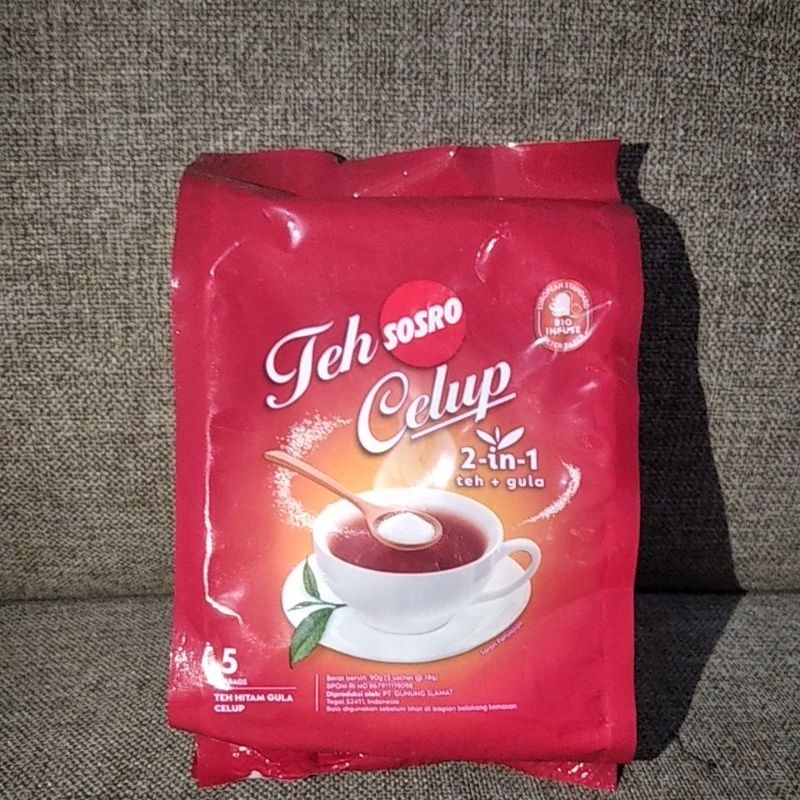 Teh Sosro Celup 2 in 1