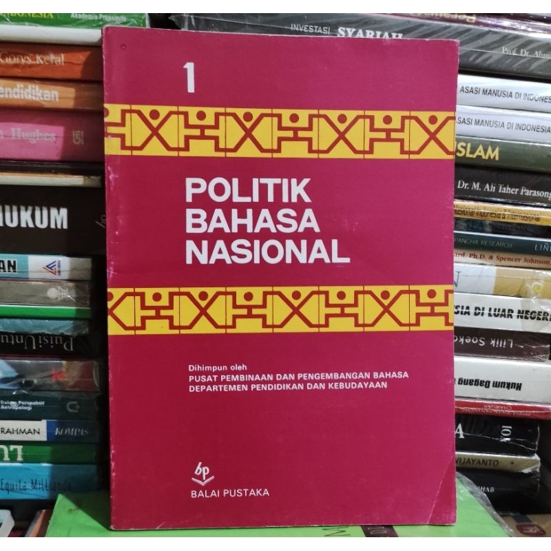politik bahasa nasional