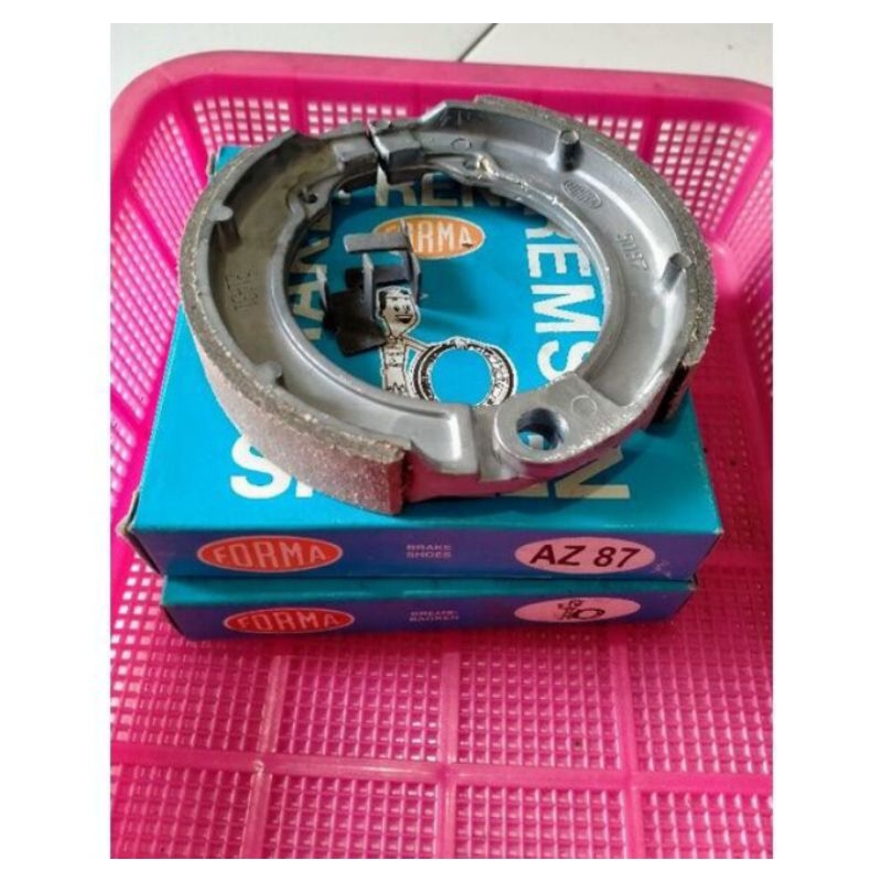 kampas rem belakang forma az 87 as 1  untuk vespa vbb 61 62 vnb