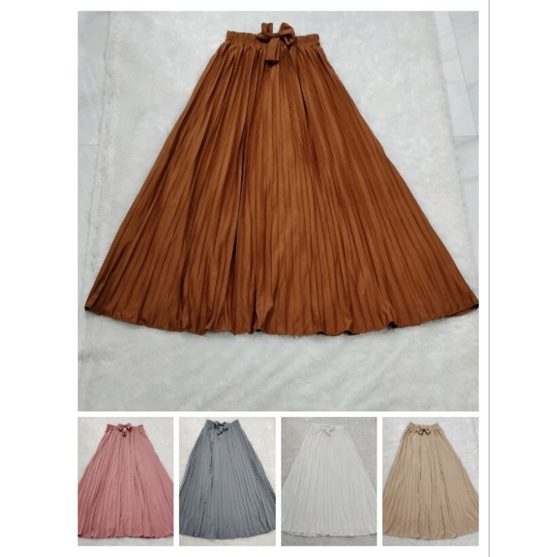 #Rok payung plisket/bahan moscrepe/Adem bahannya bahan kualitas import