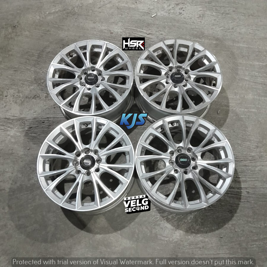 MODEL VELG BBS R15X7,5 8X100/114,3ET38SILVER