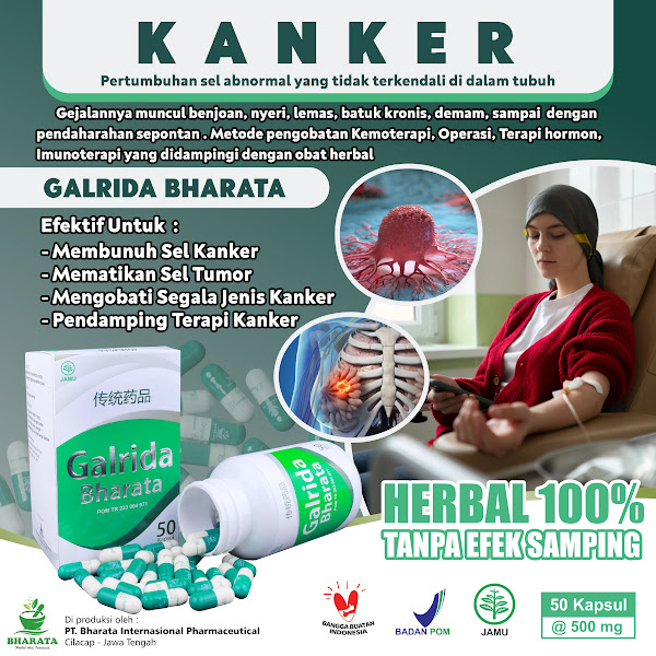 Galrida Bharata Original | Obat Kanker Ampuh Herbal Asli Indonesia
