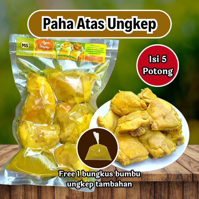 

Paha Atas Ungkep | Ayam Ungkep Siap Goreng | Ayam Ungkep Lengkuas Frozen | Ayam Beku Frozen