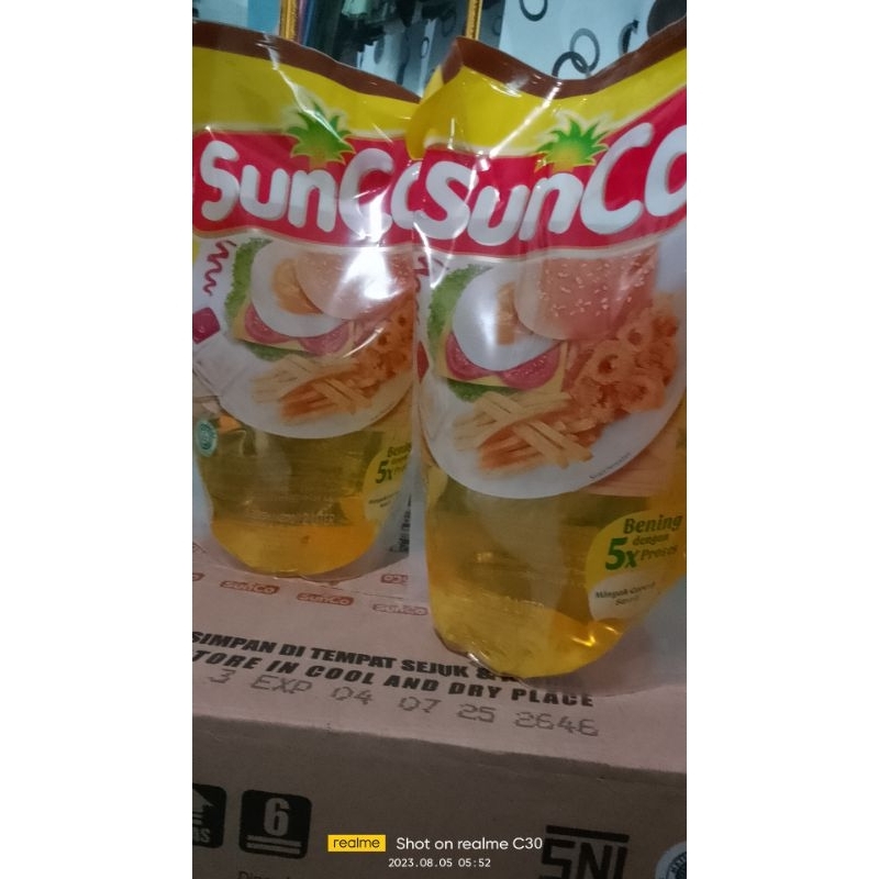 

Minyak goreng Sunco 2L