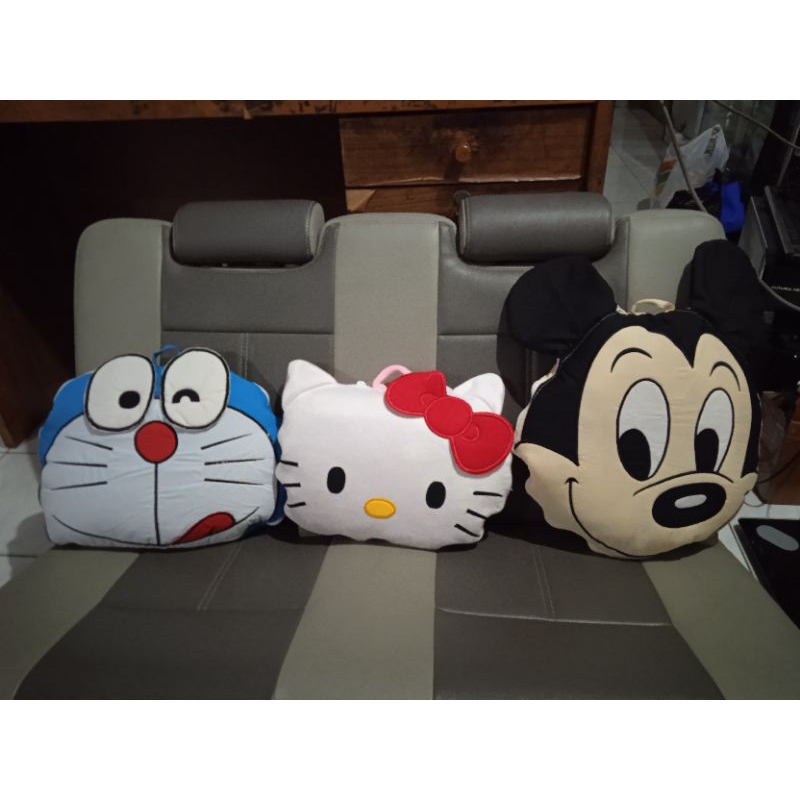 Balmut Boneka Selimut Bantal Lucu Karakter Hellokitty Doraemon Mickey flashsale 5.5 freeongkir racun