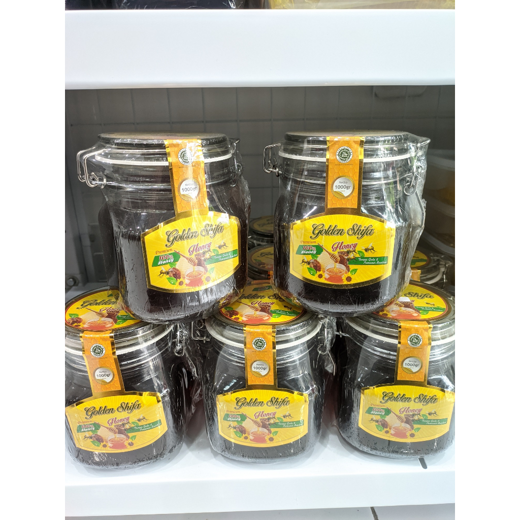 

Madu Golden Shifa Honey 1 kg 100 % madu murni