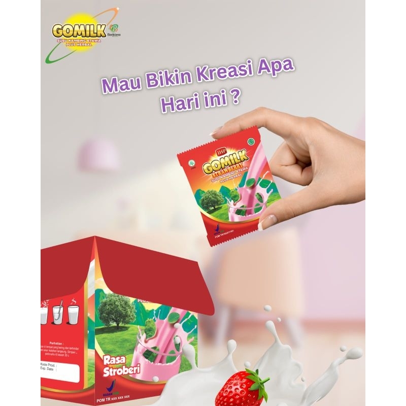 

Gomilk Susu Kambing Etawa plus Herbal Sachet isi 25gr
