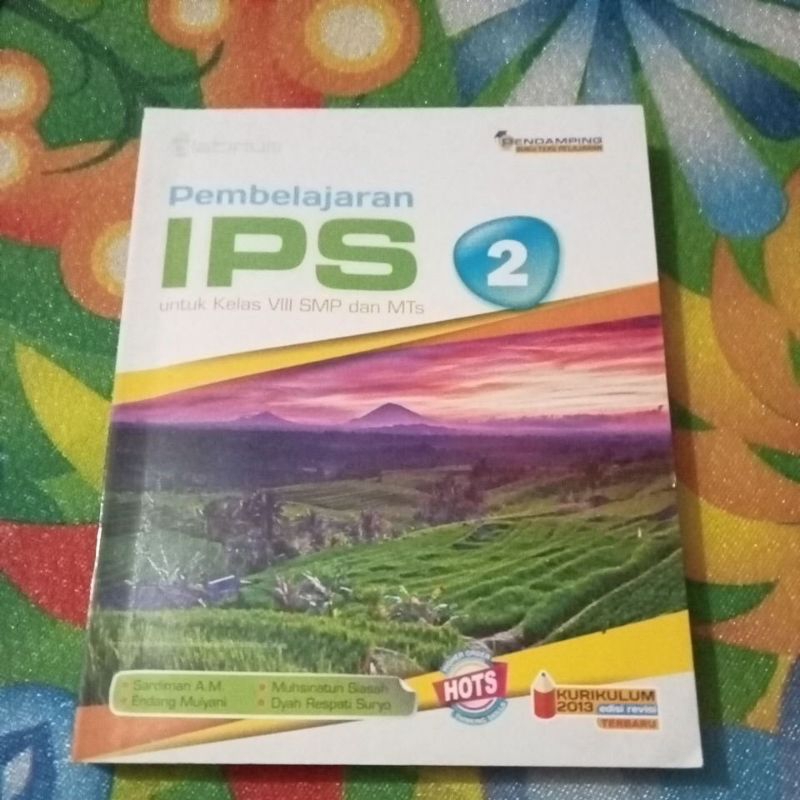 BUKU ORI IPS KELAS 2 SMP PENERBIT PLATINUM