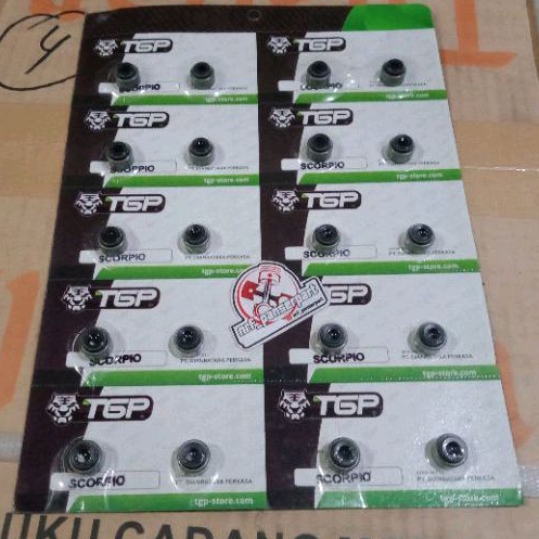 SIL KLEP SCORPIO Z/KARET SEAL PAYUNG KLEP YAMAHA SCORPIO /SCORPIO Z TGP