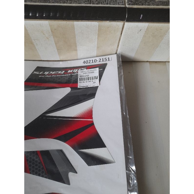 Striping Ninja SS Merah 2013