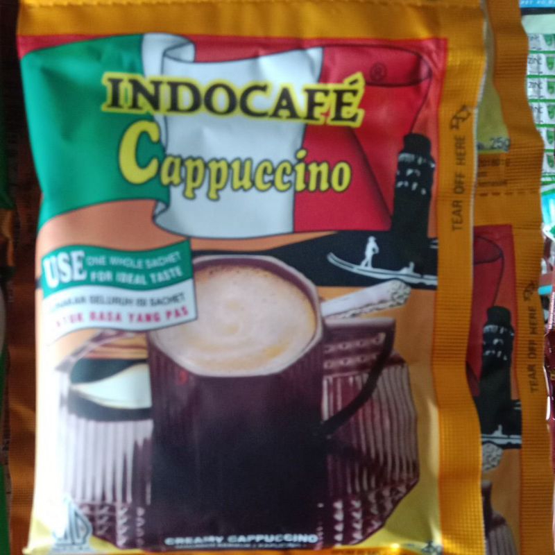 

INDOCAFE CAPPUCCINO 25G X 10 PCS