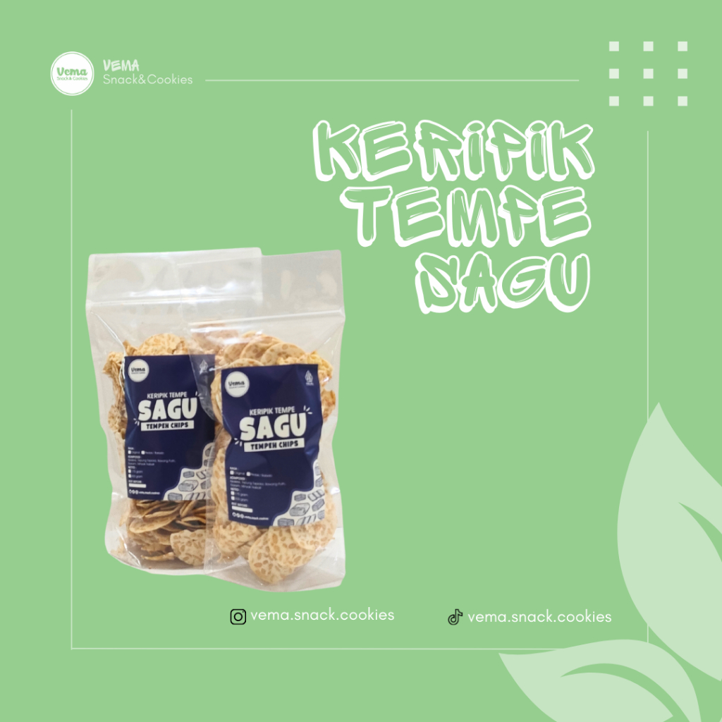 

KERIPIK TEMPE SAGU 300 GR