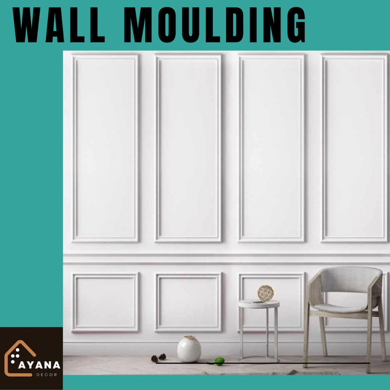 WALL MOULDING - LIST DINDING - MOULDING KAYU