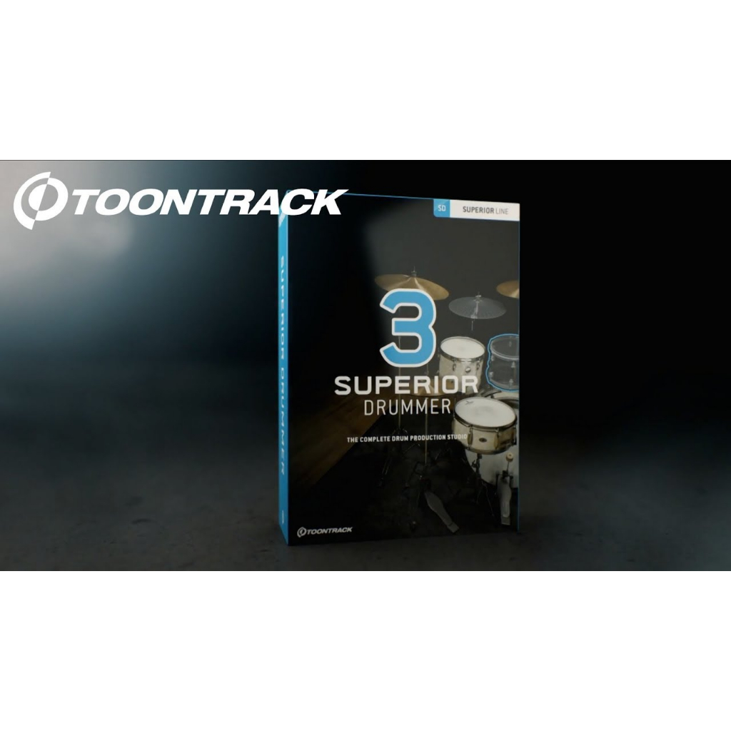 Toontrack Superior Drummer 3 Virtual Instrument & Drum Sound Software