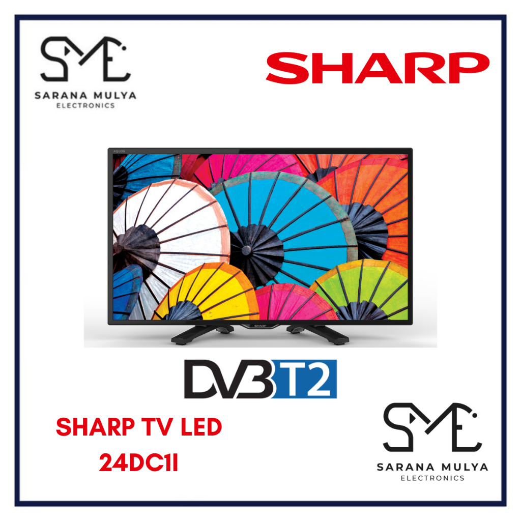 SHARP TV LED 24DC1I HD - 24INCH DIGITAL TV