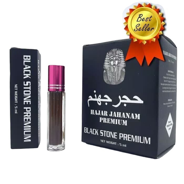 noona.cosmetik// Hajar Jahannam Black Stone Premium Original | Minyak Hajar Jahanam Obat Oles Tahan Lama Anti Ejakulasi Din
