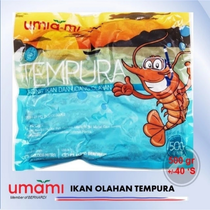 

Umiami Tempura 500Gr