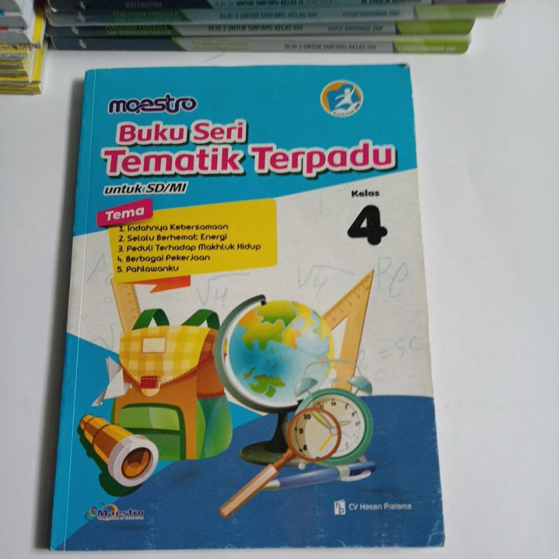 Buku seri tematik terpadu untuk SD kelas 4 penerbit Maestro