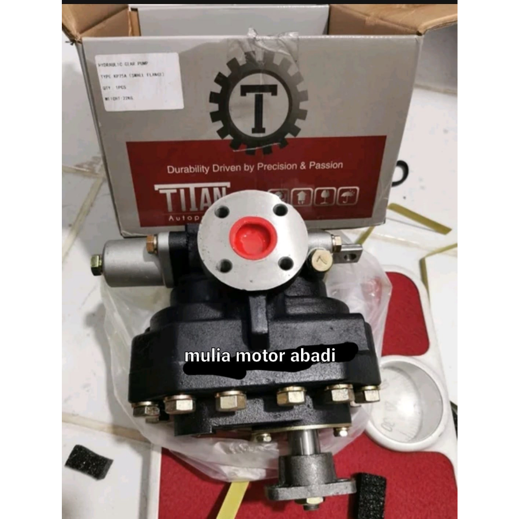 Pto dump truk kp75 kp75c Mitsubishi fuso merk titan