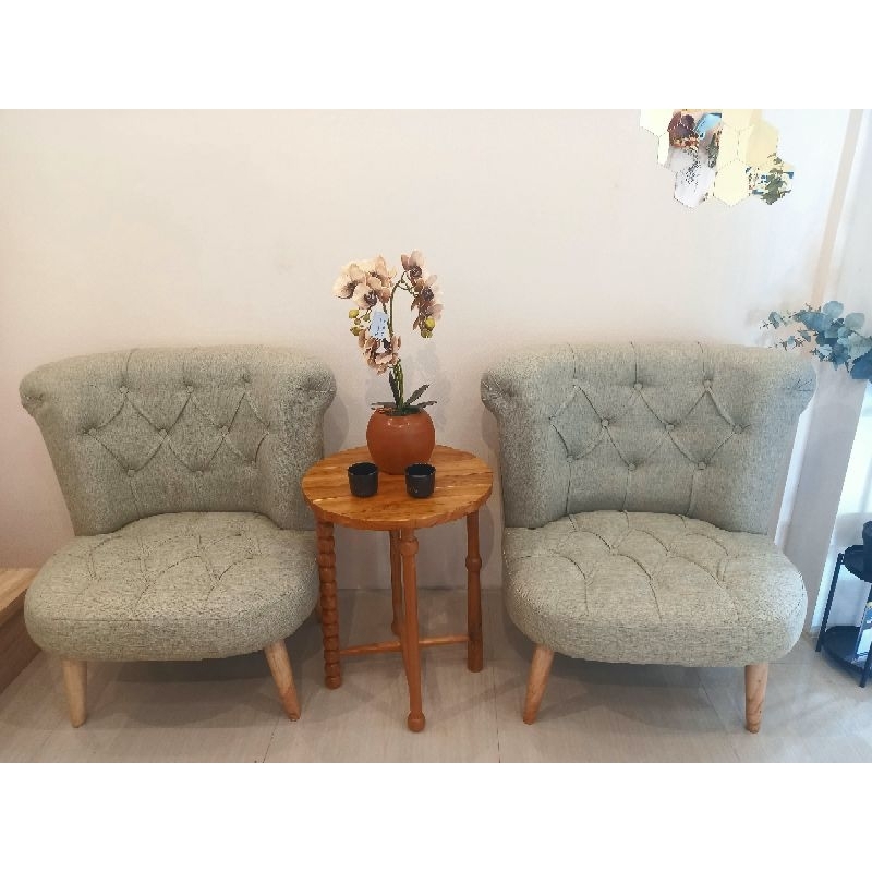 (LIMITID EDITION) Sofa 1.1 + Meja/Sofa set/Sofa 2 Seat/Sofa Ashtetic/Sofa Ruang Depan/Sofa Set Meja/