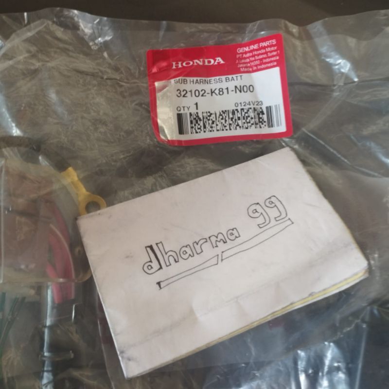 Sub Harness Batt Beat eSP K81 32102-K81-N00