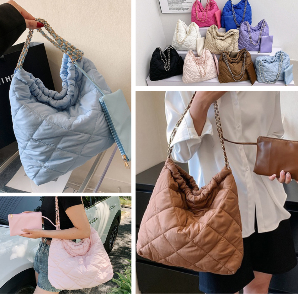 Minzy - Totebag wanita / Tas Wanita Import / Tote Bag Import Korea Style / Shoulder Bag Wanita Bahu 