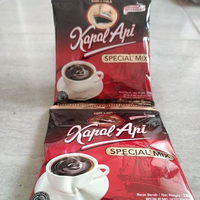 

KOPI KAPAL API SPECIAL MIX SATU SASET