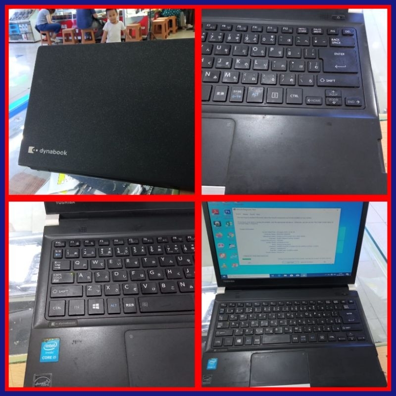 Toshiba dynabook gen 4 hdd 1tera core i5 murah