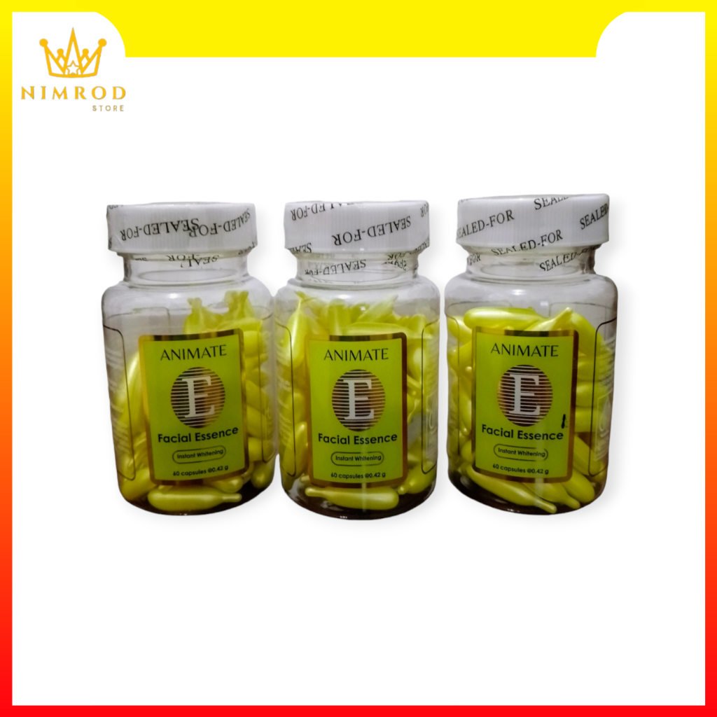 Serum Animate Vitamin E / Animate Vitamin E Facial Essence - BPOM