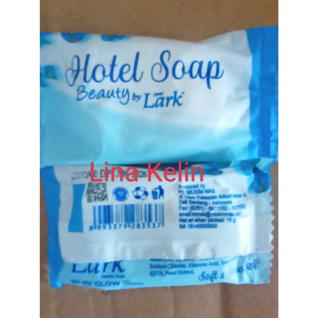 Sabun Hotel Lark Beauty Soap 1 dus isi 600 pcs