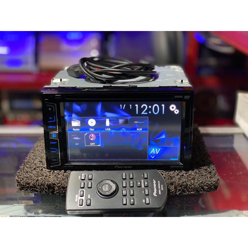 Headunit pioneer AVH-175DVD second like new