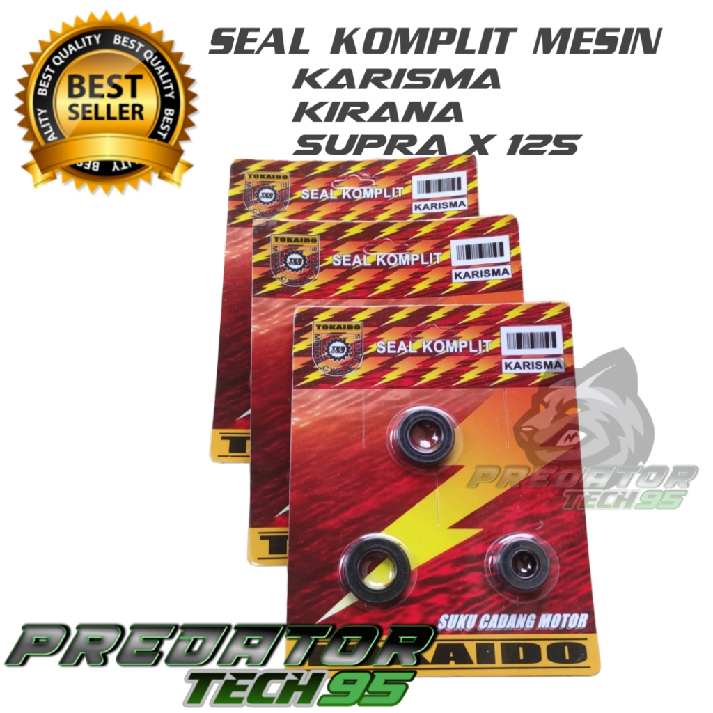 Seal komplit oil seal kit mesin honda karisma 125 x kirana supra x 125