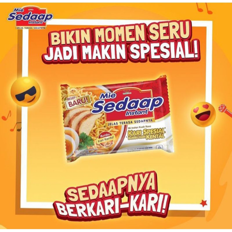 

mie sedaap berbagai rasa satuan dan grosir