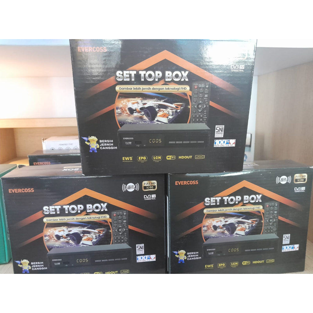 SET TOP BOX EVERCOSS STB MAX
