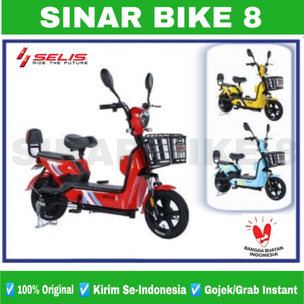 Sepeda Listrik SELIS NURI Electric E Bike 500 Watt