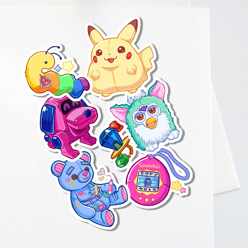 

Sticker Aesthetic Stiker Random WaterProof Tumblr Handphone (7)