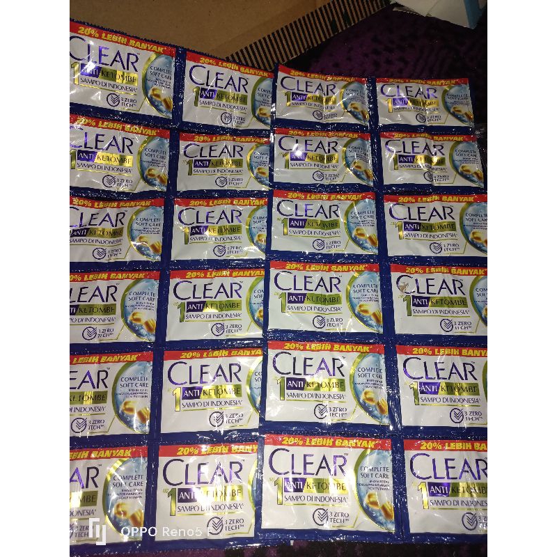 shampo clear sachet