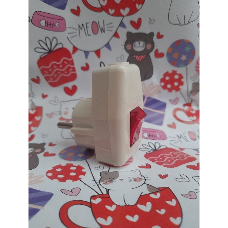 Steker Arde + Skakel Lampu
