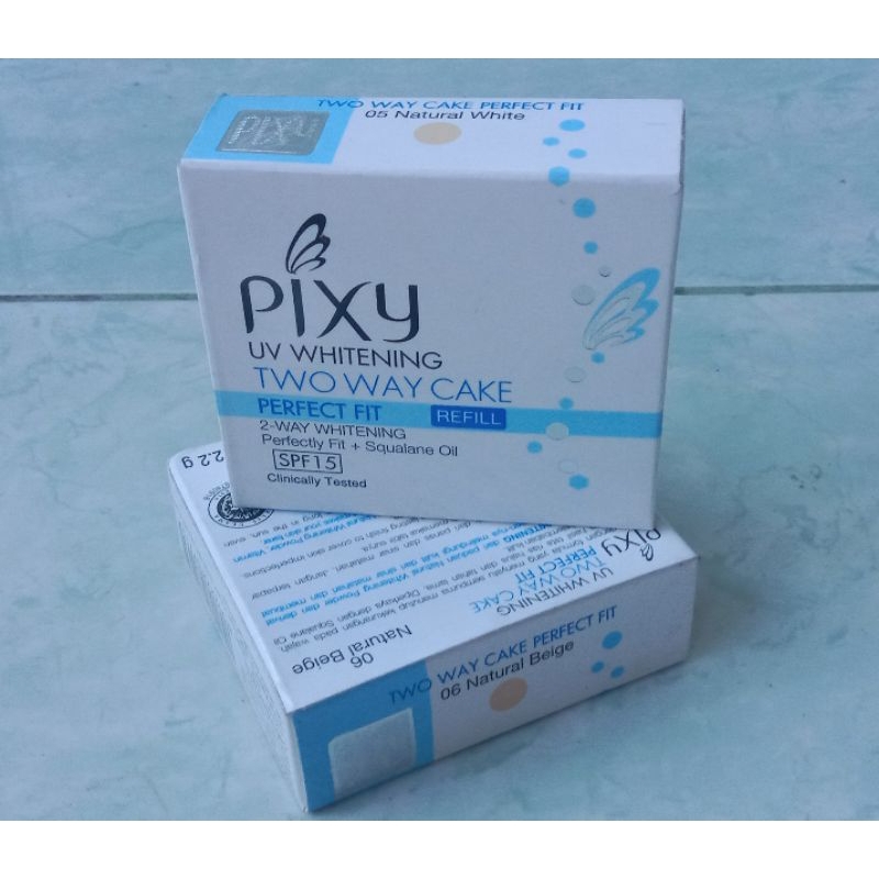 Bedak Pixy Refill Two Way Cake Natural Beige/ Natural Whita 12.2g