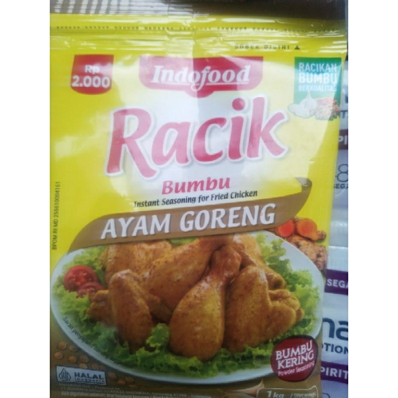 

bumbu racik ayam goreng sachet