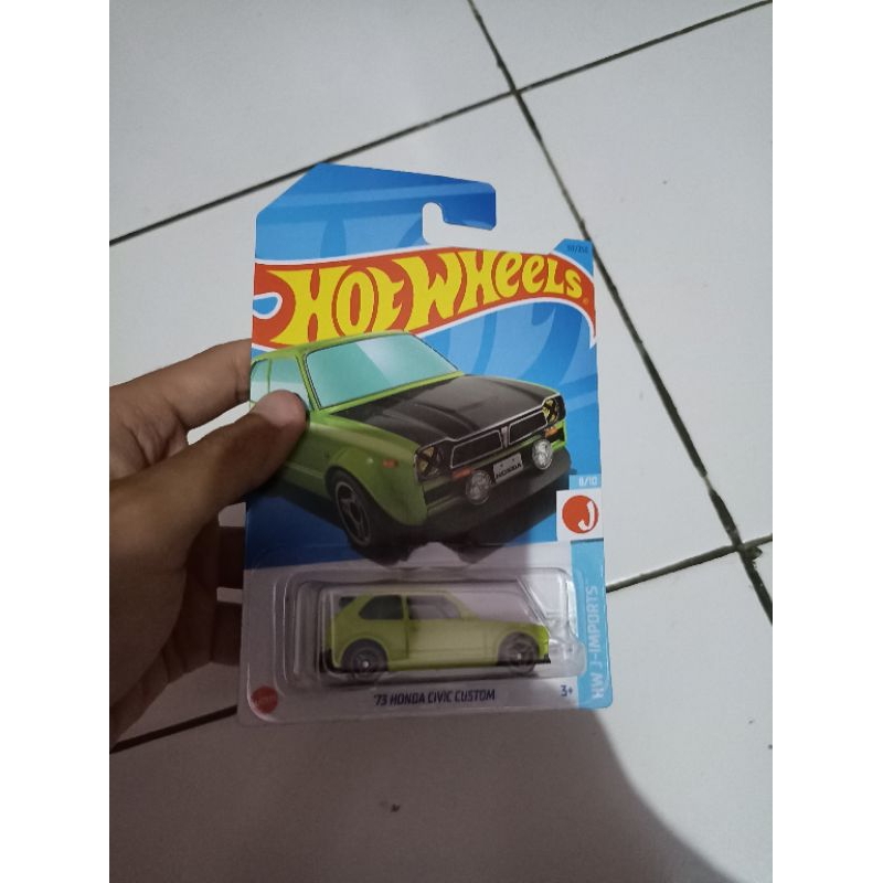 Hotwheels 73 Honda Civic Custom