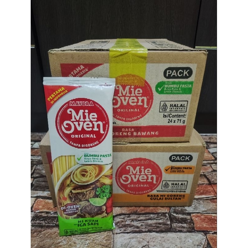 Mie Oven by MAYORA 1 Dus/Karton Isi 24 pcs