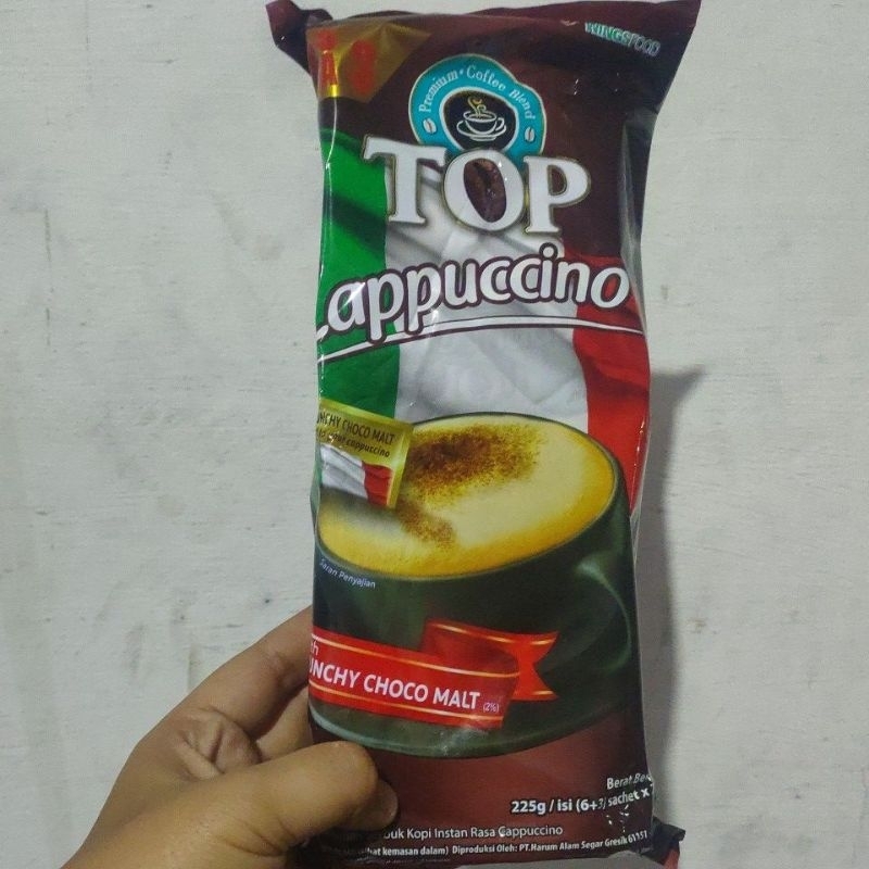 

SBY live top cappucino 225gr (6+3) expired 12/2024