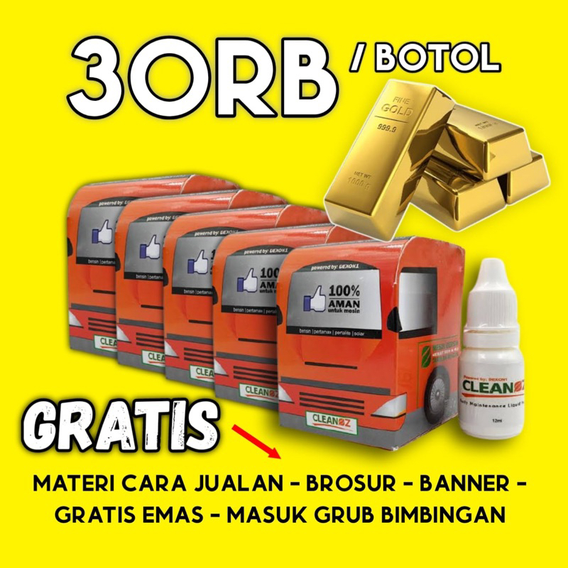 Official Cara Menjadi Agen Cleanoz Pembersih Mesin Penghemat BBM Bensin Arli Kurnia Asli Original Mu